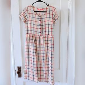 Pyne & Smith Biarritz Check model 11 dress